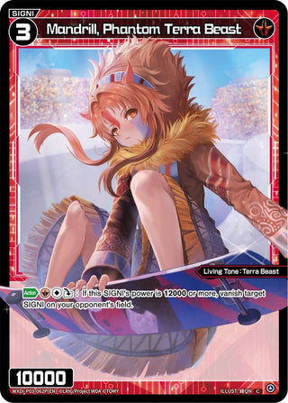 Mandrill Phantom Terra Beast (Parallel Foil) (3062) [WXDi-P03] - WIXOSS Single