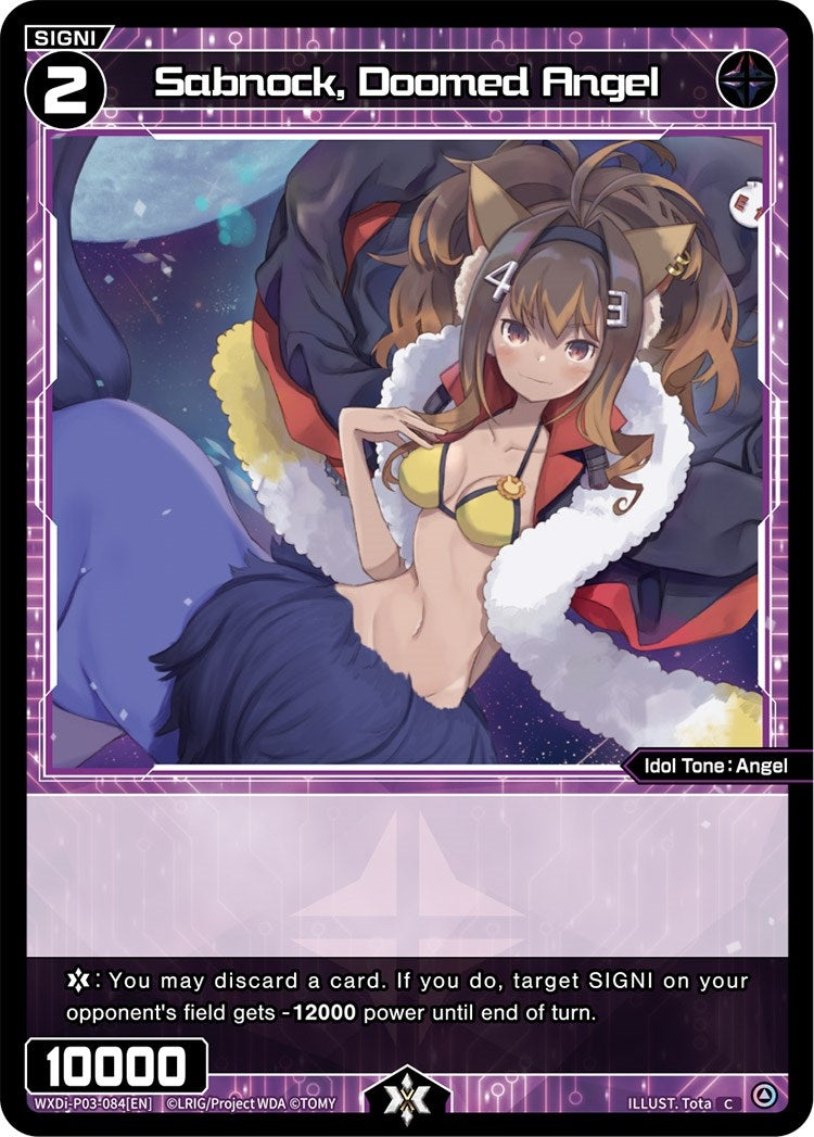 Sabnock Doomed Angel (3084) [WXDi-P03] - WIXOSS Single