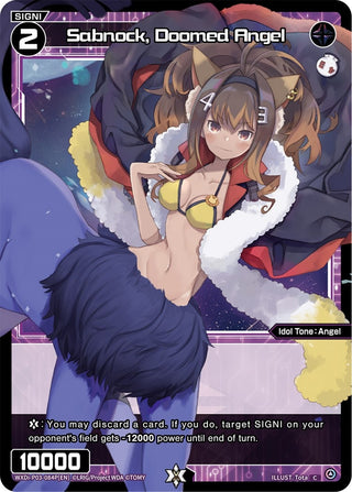 Sabnock Doomed Angel (Parallel Foil) (3084) [WXDi-P03] - WIXOSS Single