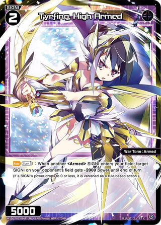 Tyrfing High Armed (Parallel Foil) (3086) [WXDi-P03] - WIXOSS Single