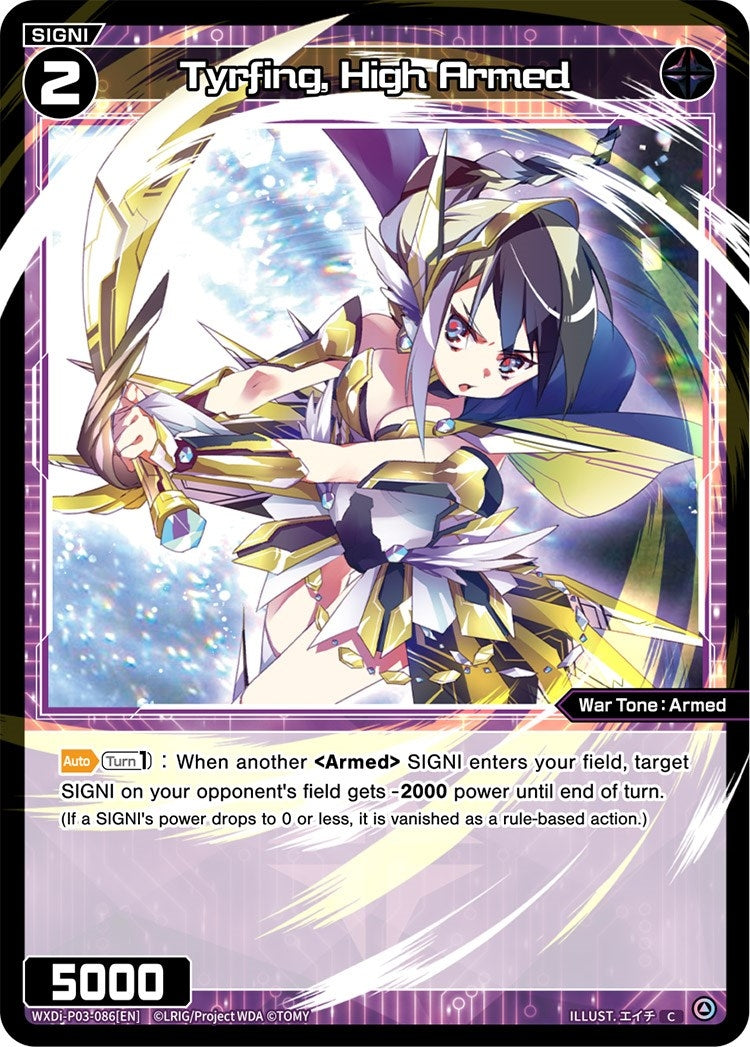 Tyrfing High Armed (3086) [WXDi-P03] - WIXOSS Single
