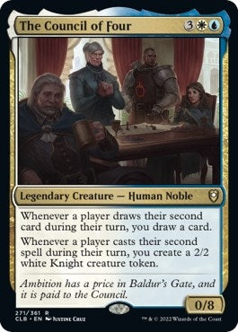 The Council of Four (271) [CLB] - MTG Single