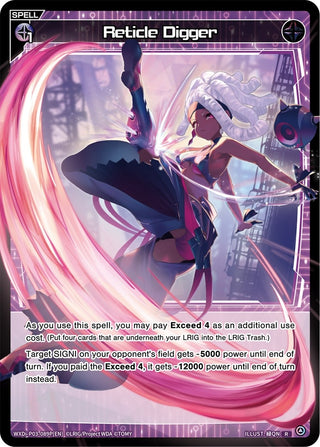 Reticle Digger (Parallel Foil) (3089) [WXDi-P03] - WIXOSS Single