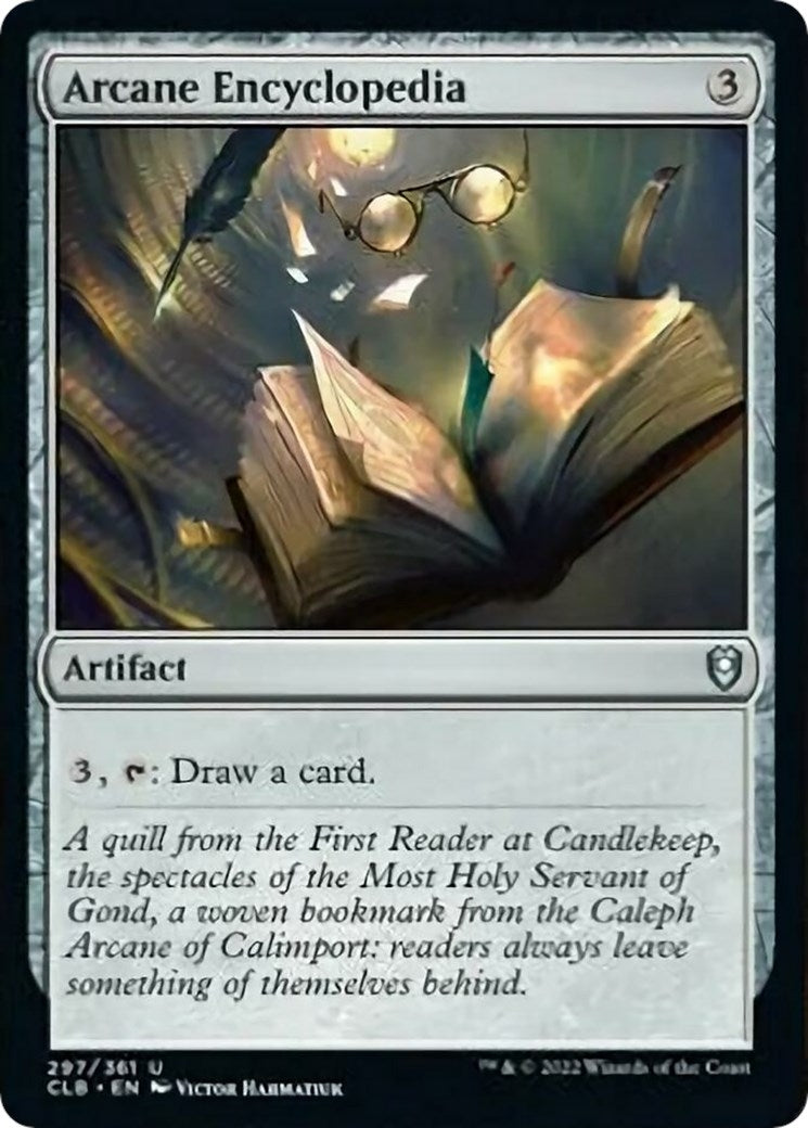Arcane Encyclopedia (297) [CLB] - MTG Single