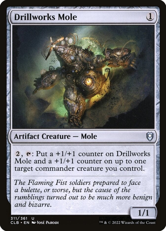 Drillworks Mole (311) [CLB] - MTG Single
