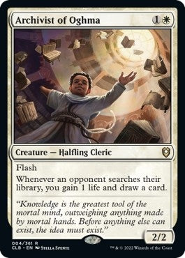 Archivist of Oghma (4) [CLB] - MTG Single