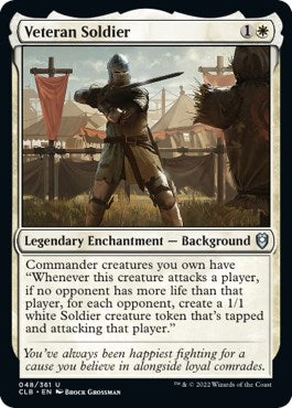 Veteran Soldier (48) [CLB] - MTG Single