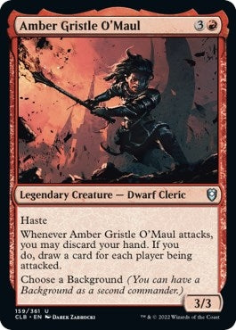 Amber Gristle O’Maul (159) [CLB] - MTG Single
