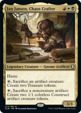 Jan Jansen Chaos Crafter (277) [CLB] - MTG Single