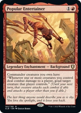 Popular Entertainer (192) [CLB] - MTG Single