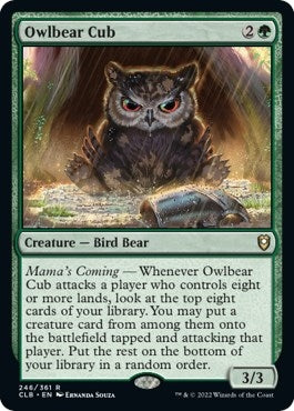 Owlbear Cub (246) [CLB] - MTG Single