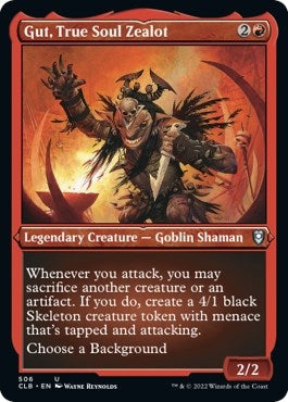 Gut True Soul Zealot (Foil Etched) (506) [CLB] - MTG Single