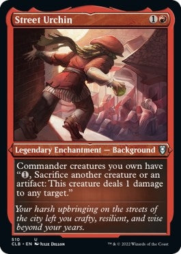 Street Urchin (Foil Etched) (510) [CLB] - MTG Single