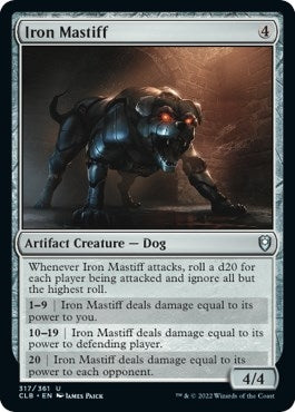 Iron Mastiff (317) [CLB] - MTG Single