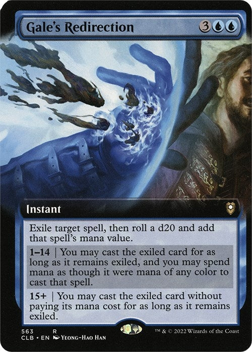 Gale’s Redirection (Extended Art) (563) [CLB] - MTG Single