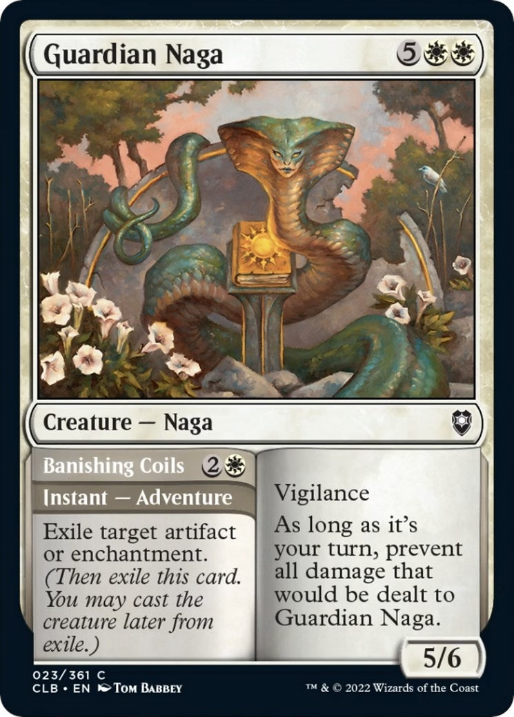 Guardian Naga (23) [CLB] - MTG Single