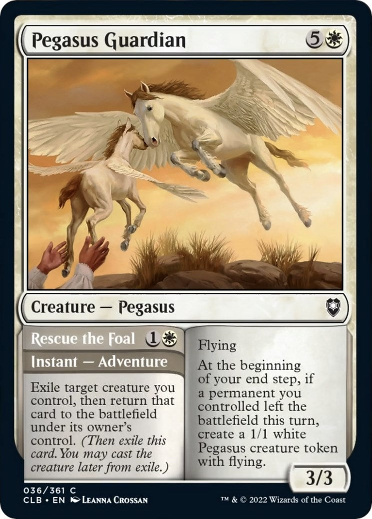 Pegasus Guardian (36) [CLB] - MTG Single