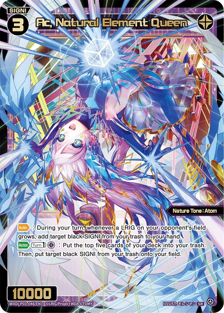 Ac Natural Element Queen (3046) [WXDi-P03] - WIXOSS Single