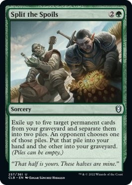 Split the Spoils (257) [CLB] - MTG Single