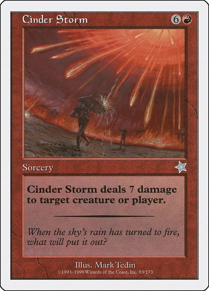 Cinder Storm (93) [S99] - MTG Single