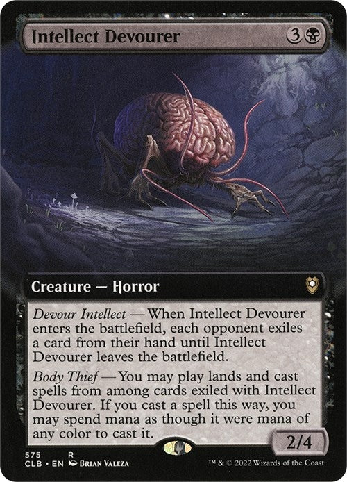 Intellect Devourer (Extended Art) (575) [CLB] - MTG Single