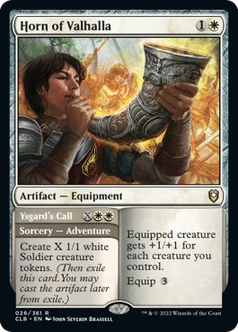 Horn of Valhalla (26) [CLB] - MTG Single