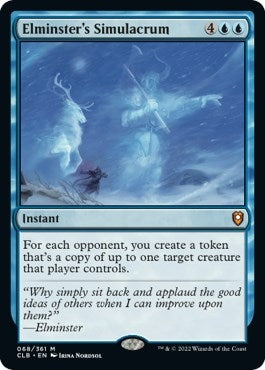 Elminster’s Simulacrum (68) [CLB] - MTG Single