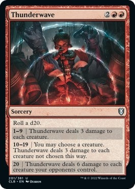 Thunderwave (201) [CLB] - MTG Single