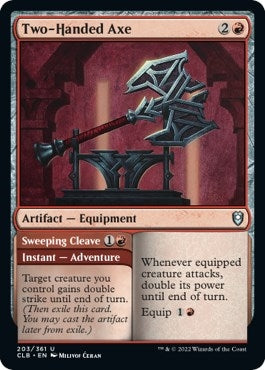 Two-Handed Axe (203) [CLB] - MTG Single