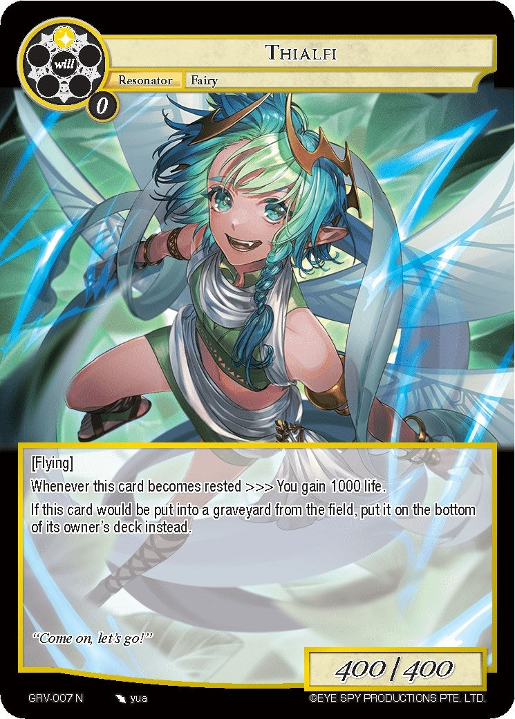 Thialfi (7) [GRV] - Force of Will Single