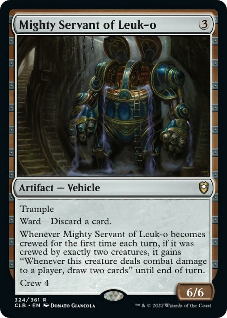 Mighty Servant of Leuk-o (324) [CLB] - MTG Single