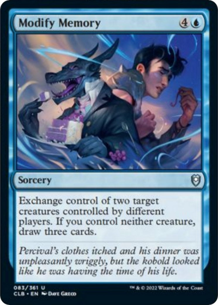 Modify Memory (83) [CLB] - MTG Single