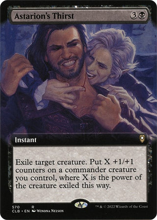 Astarion’s Thirst (Extended Art) (570) [CLB] - MTG Single