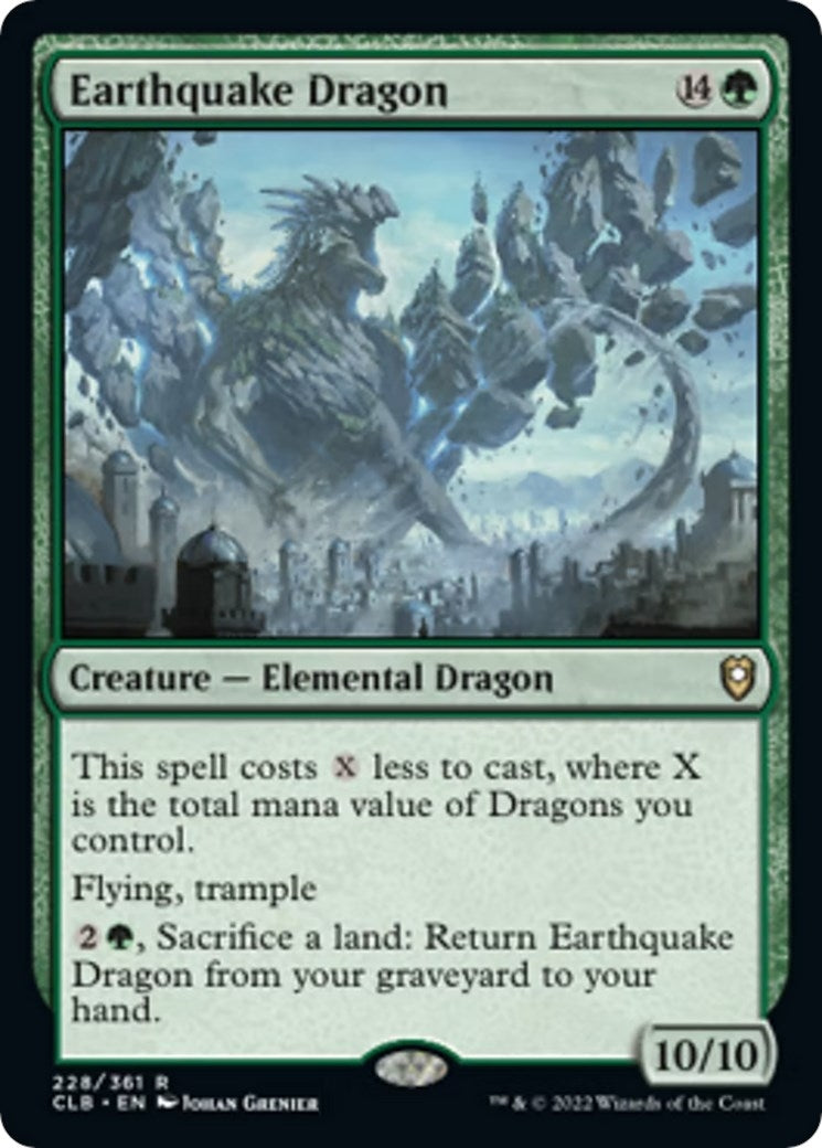 Earthquake Dragon (228) [CLB] - MTG Single