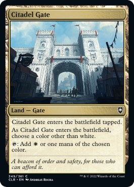 Citadel Gate (349) [CLB] - MTG Single