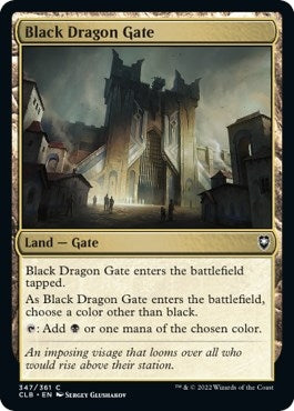 Black Dragon Gate (347) [CLB] - MTG Single