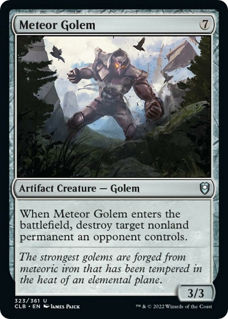 Meteor Golem (323) [CLB] - MTG Single