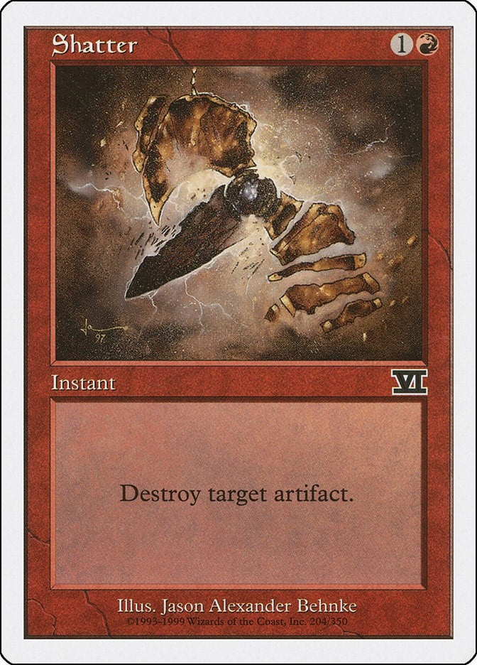 Shatter (204) [6ED] - MTG Single