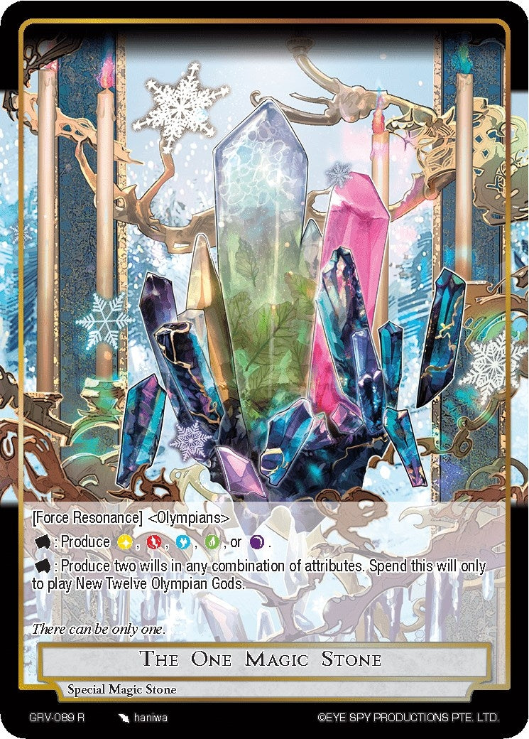 The One Magic Stone (89) [GRV] - Force of Will Single