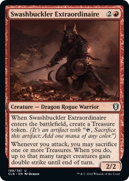 Swashbuckler Extraordinaire (198) [CLB] - MTG Single