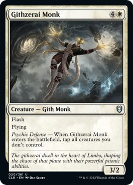 Githzerai Monk (20) [CLB] - MTG Single