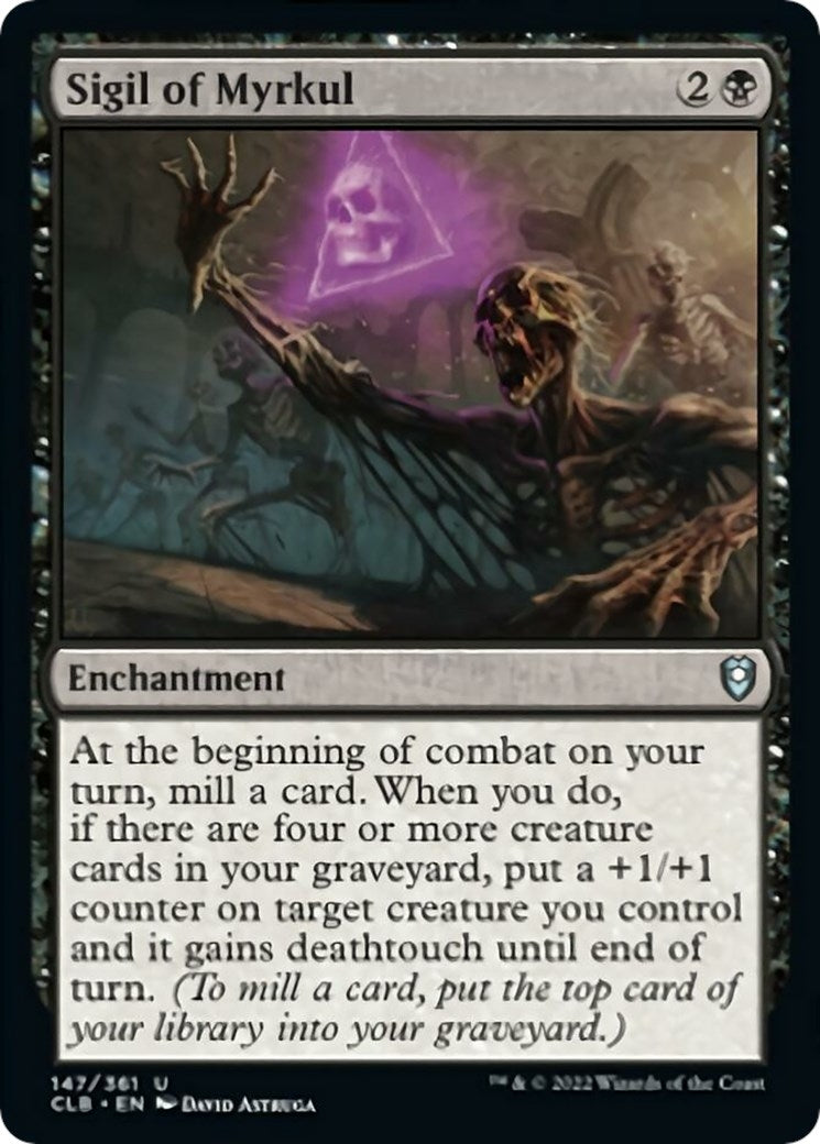 Sigil of Myrkul (147) [CLB] - MTG Single
