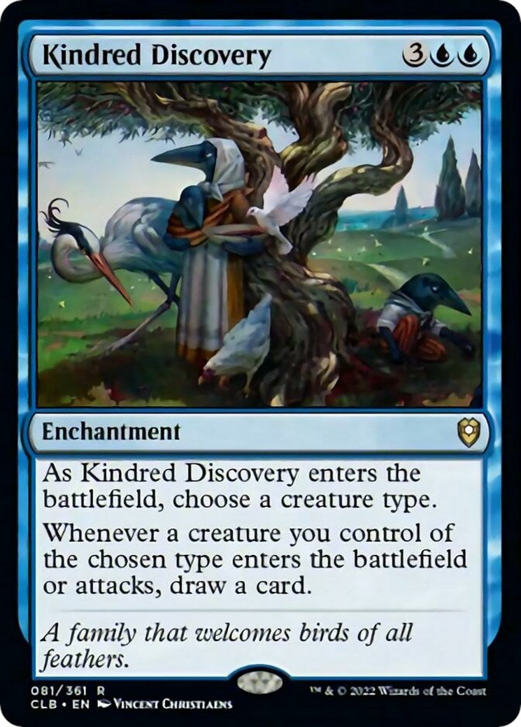 Kindred Discovery (81) [CLB] - MTG Single