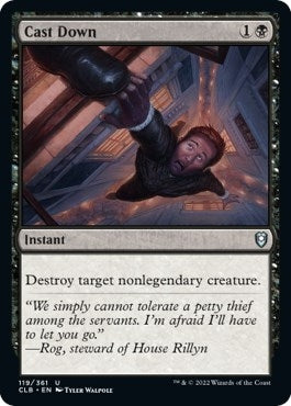 Cast Down (119) [CLB] - MTG Single