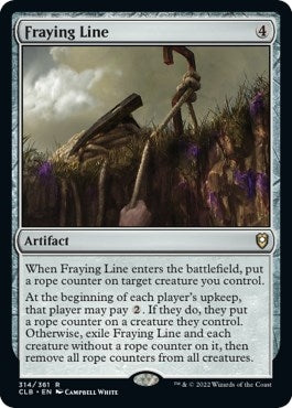 Fraying Line (314) [CLB] - MTG Single