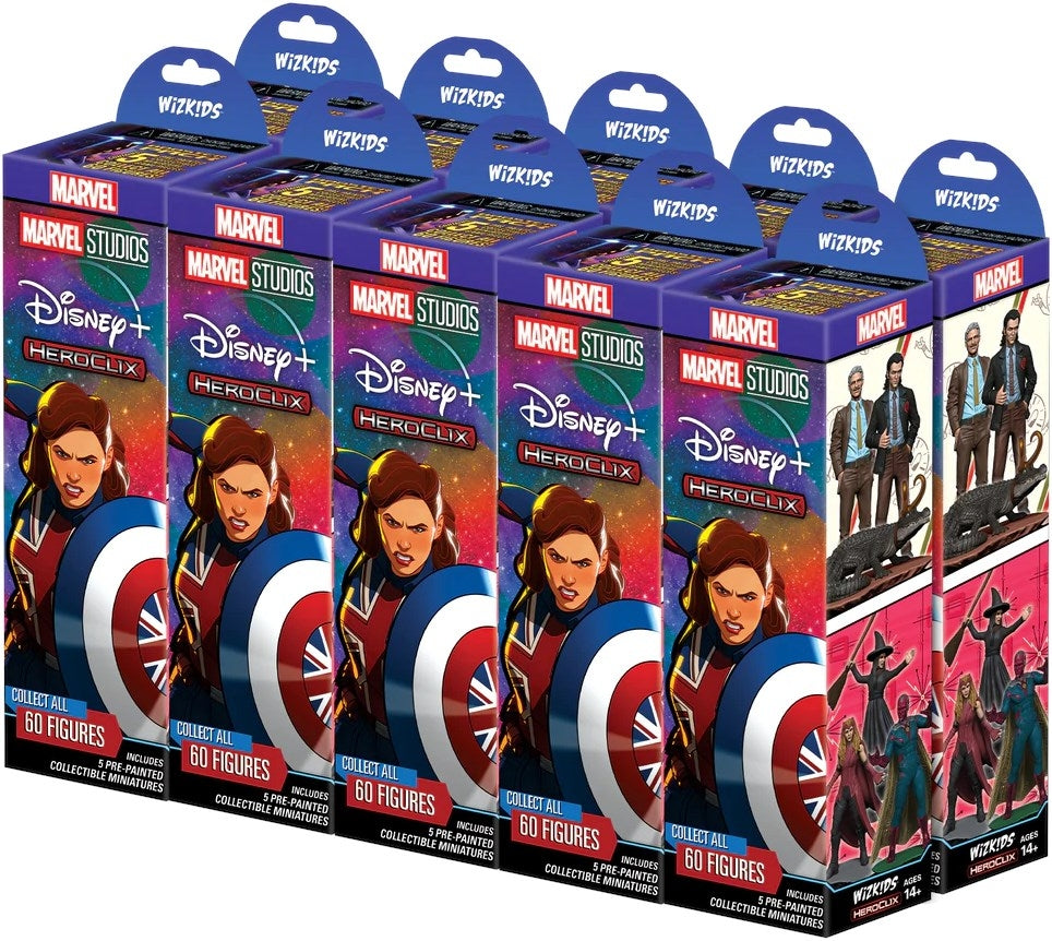 Marvel Studios Disney Plus Booster Brick [MSD + ] - Heroclix Sealed