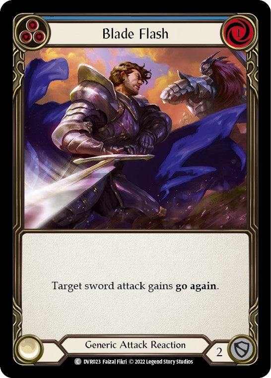 Blade Flash (23) [RVD/DVR] - Flesh and Blood TCG Single