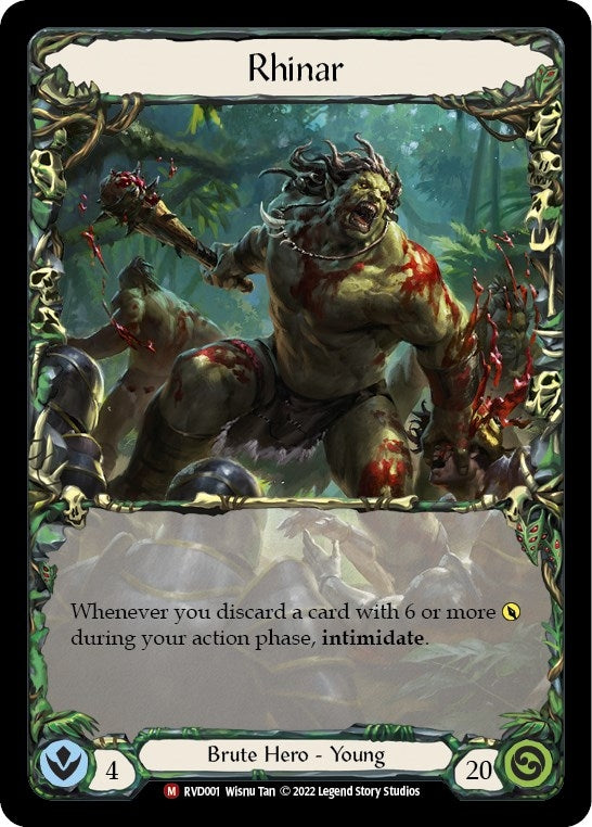 Rhinar (1) [RVD/DVR] - Flesh and Blood TCG Single