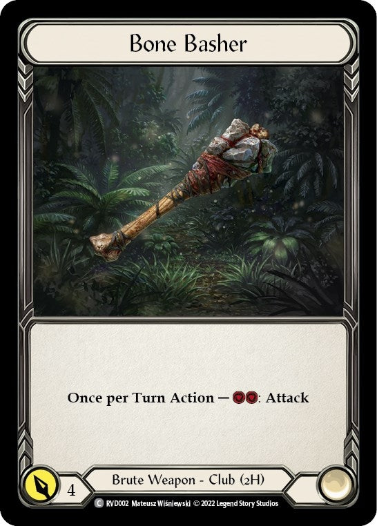 Bone Basher (2) [RVD/DVR] - Flesh and Blood TCG Single