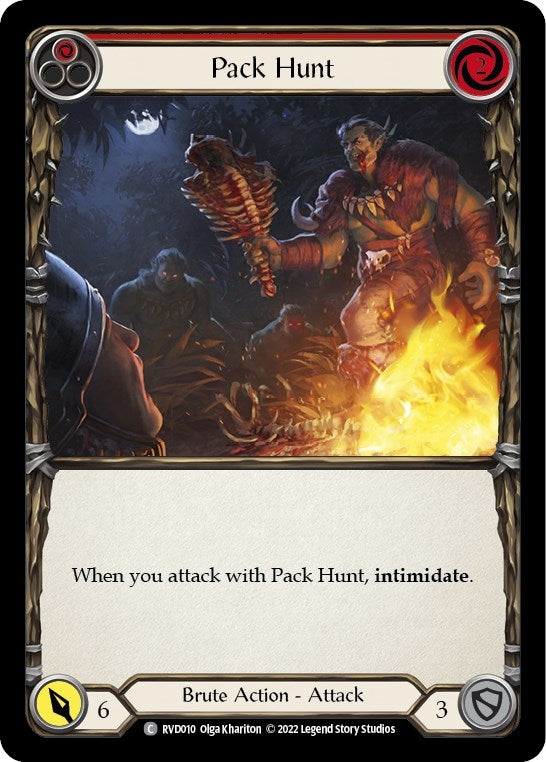 Pack Hunt (10) [RVD/DVR] - Flesh and Blood TCG Single